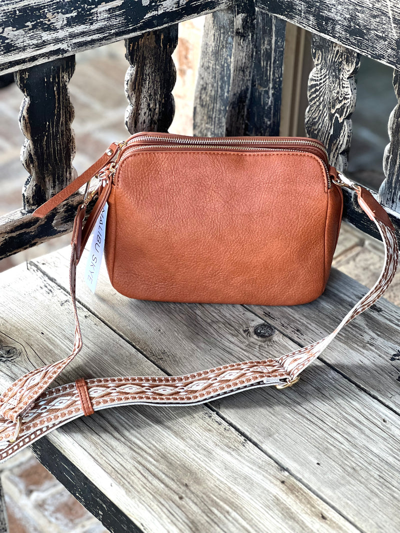 Malibu Skye Printed Strap Crossbody