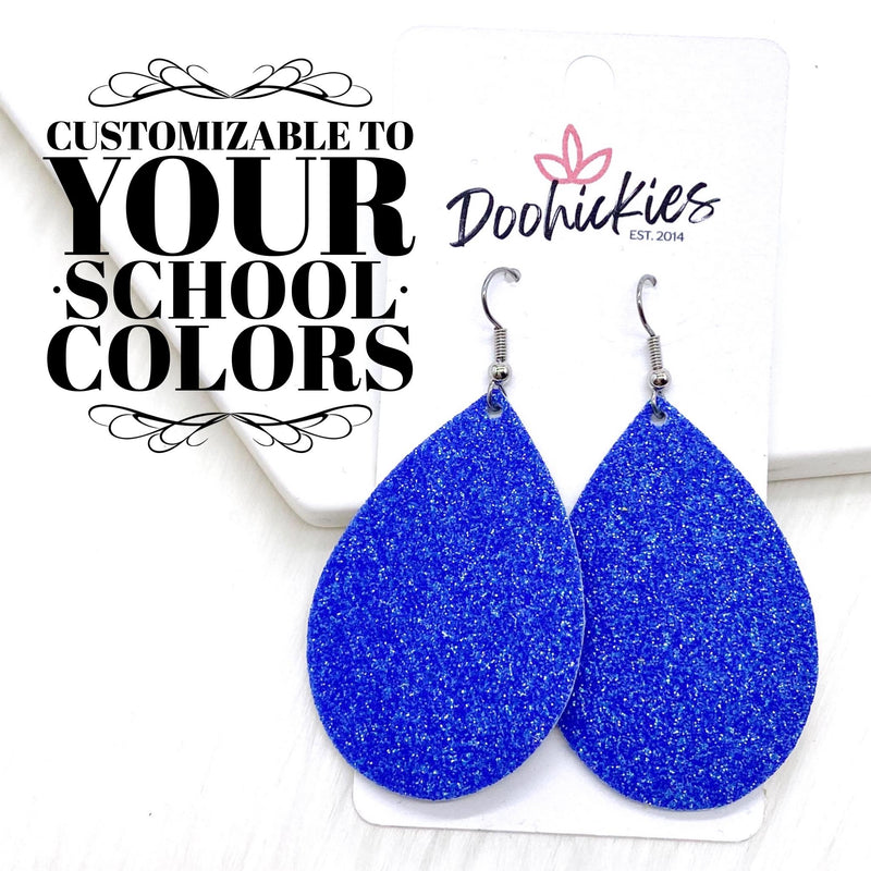 Spirit Glitter Teardrops -Earrings