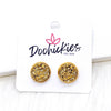 12mm Sparkle Spirit Studs -Sports Earrings