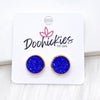 12mm Sparkle Spirit Studs -Sports Earrings