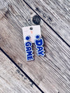 Game Day Beaded Earrings