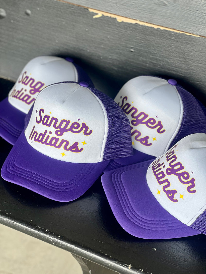 Sanger Indians Mascot Foam Hat