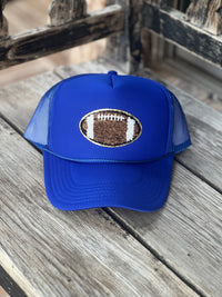 Football Patch Foam Hat