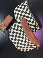 Checkmate Crossbody Bum Bag w/Coin Purse