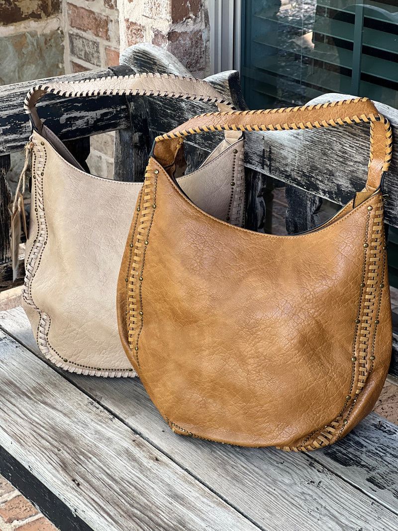 Memphis Vegan Leather Hobo Bag