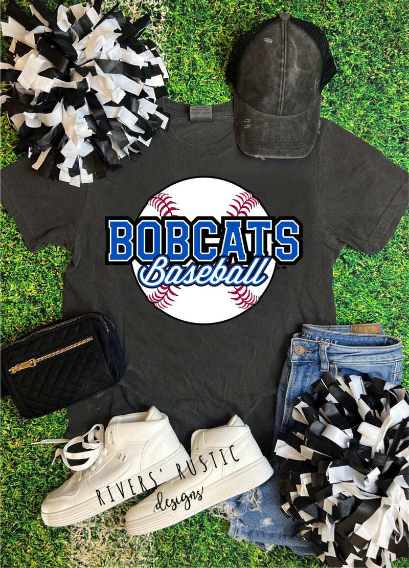 Bobcats Baseball Custom Tee