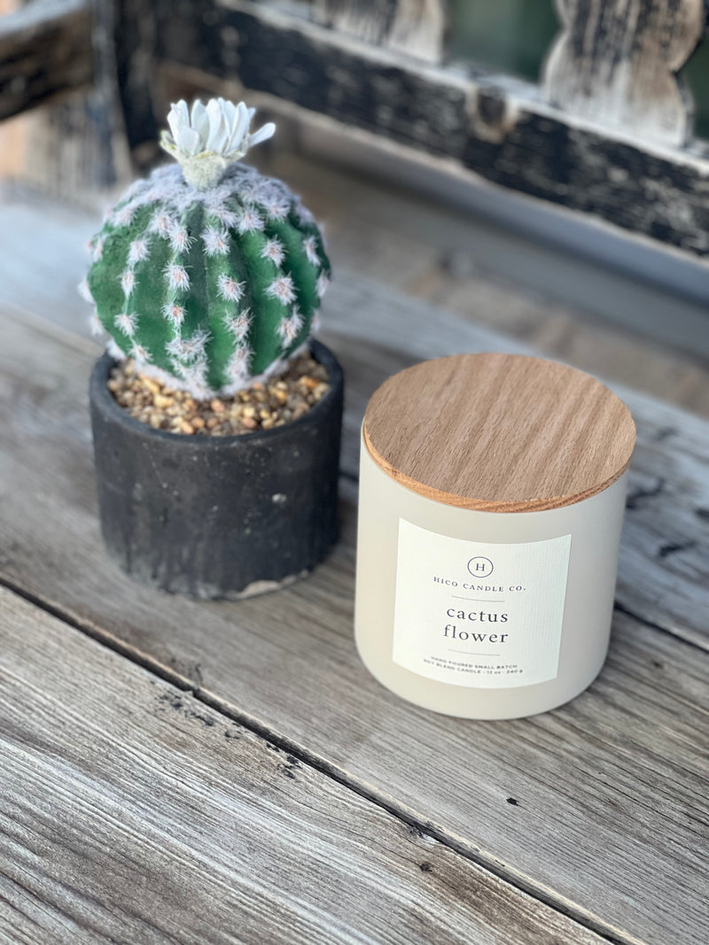 Hico Candle Co | Cactus Flower 12oz Candle