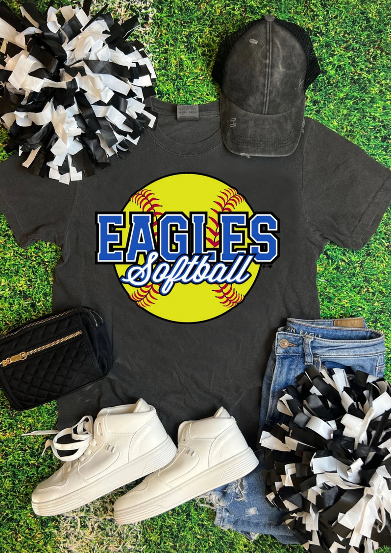 Eagles Softball Custom Tee