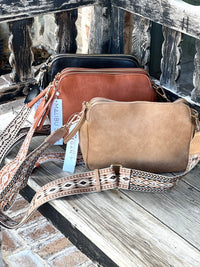 Malibu Skye Printed Strap Crossbody