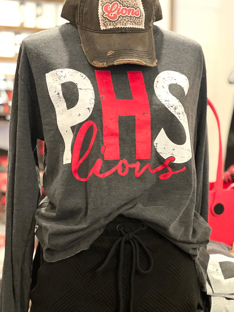 PHS Lions Custom Specialty Long Sleeve Tee