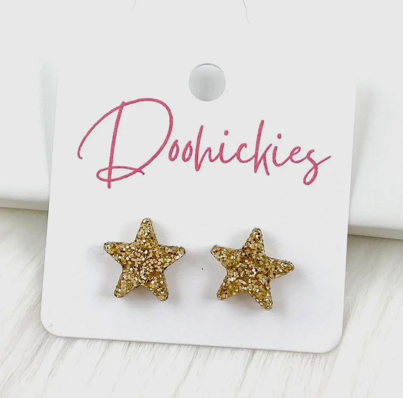 Shine Bright Star Studs