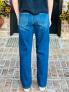 Judy Blue | Mid Rise Side Seam Straight Jeans