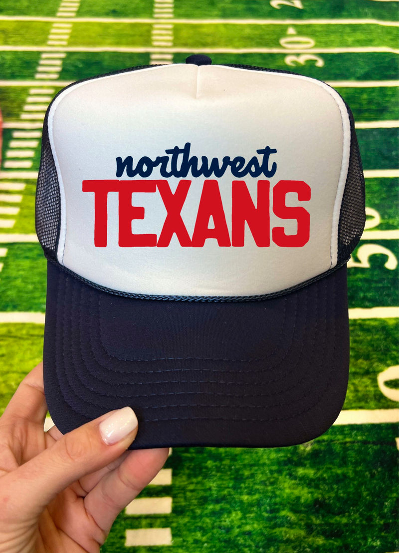 Northwest Texans Team Duo Font Trucker Hats