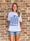 Lady Cats Big Script Volleyball Tee