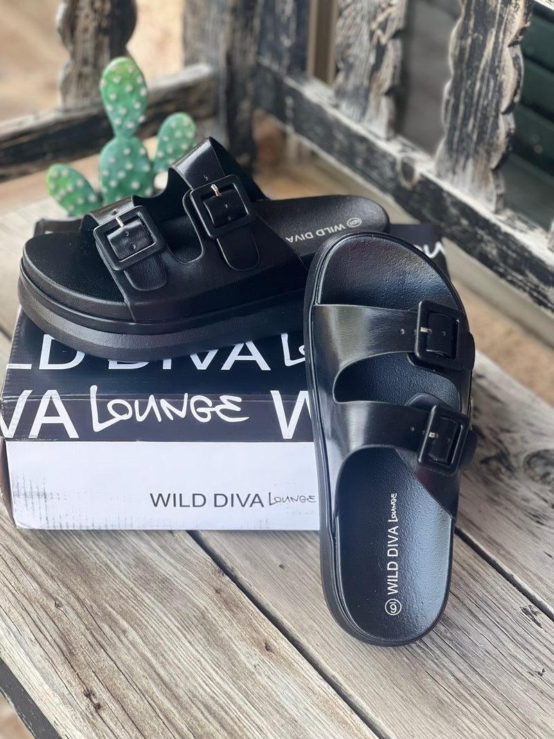 Danaso Black Slides