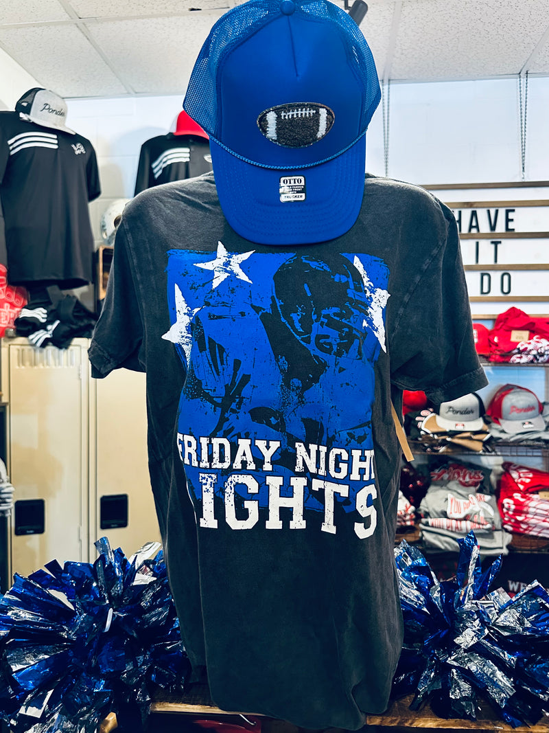 Royal Blue Friday Night Lights Vintage Tee