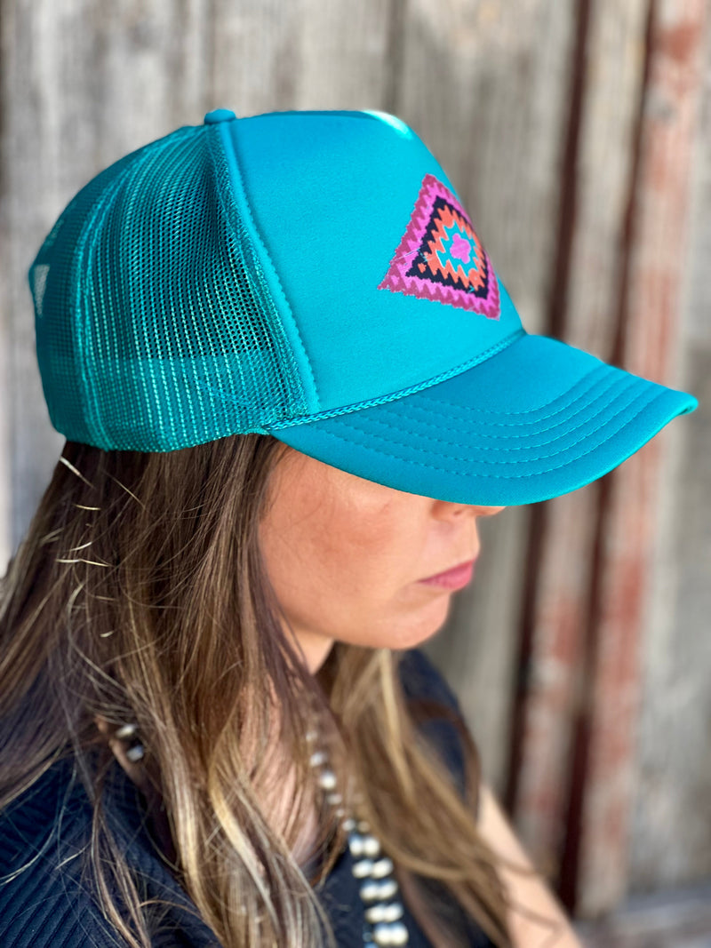 Cheyenne Aztec on Foam Trucker Cap