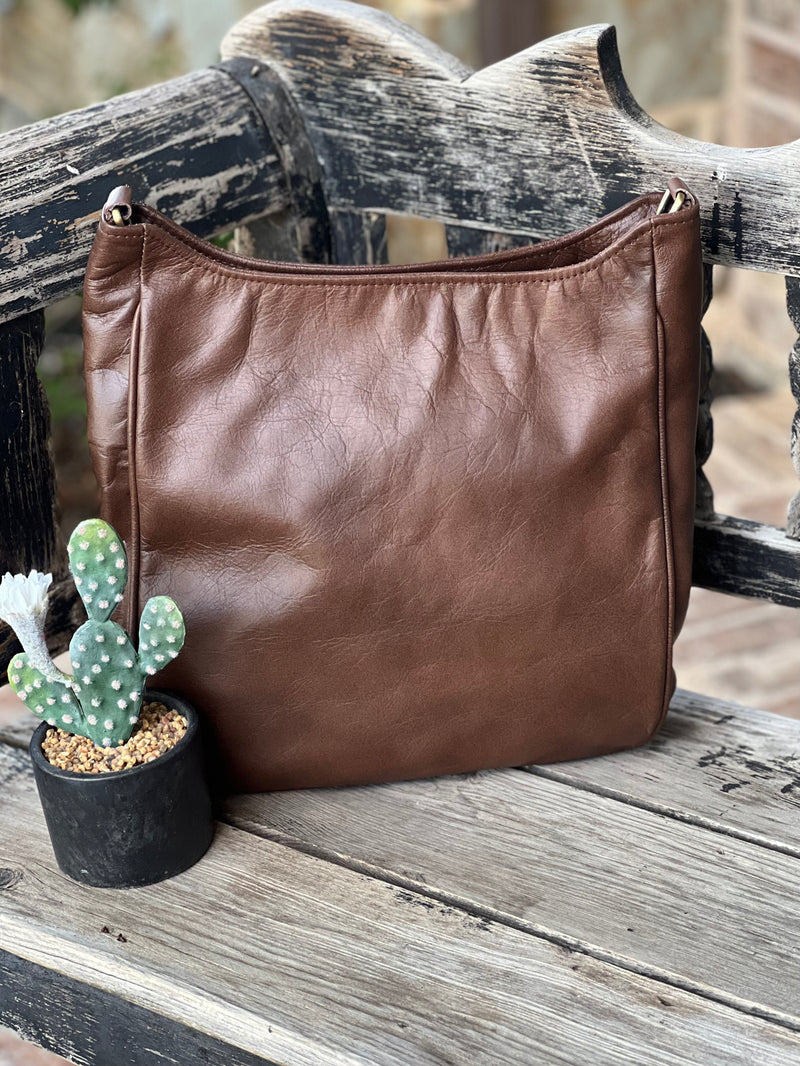 Dark Brown Messenger Bag ONLY