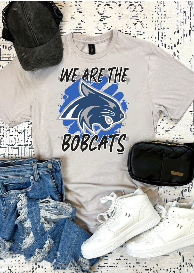 We Are the Bobcats Graffiti Tee