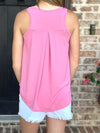 Berry Smoothie Round Neck Racerback Muscle Tank