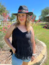 Black Summer Fedora Western Hat