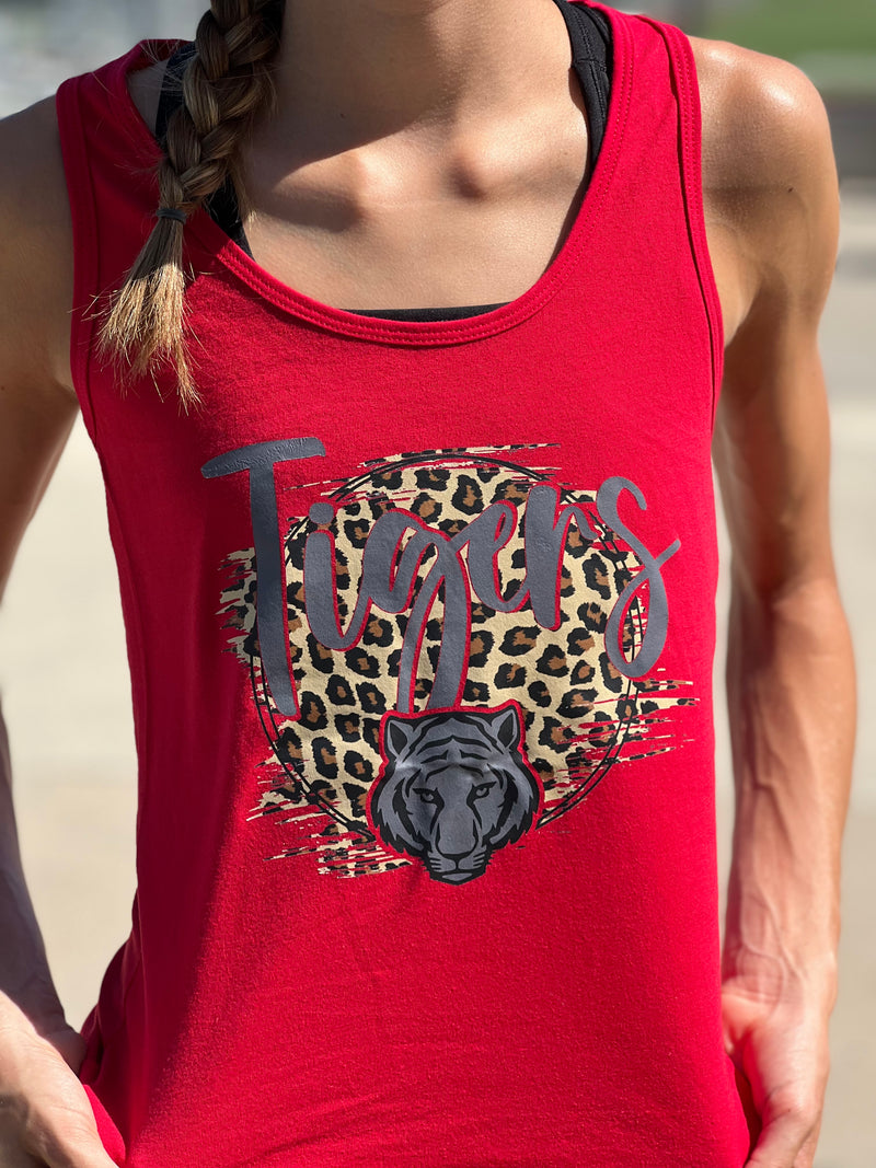 Tigers Leopard Mascot Tank