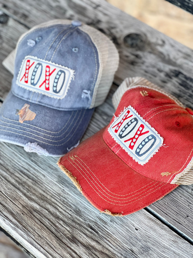 XOXO Patch Hat