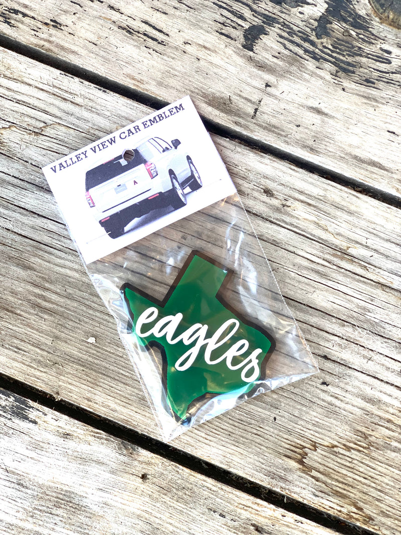 Green Eagles Car Emblem