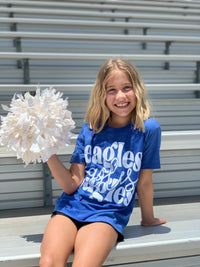 Funky Blue Eagles Tie Dye Tee