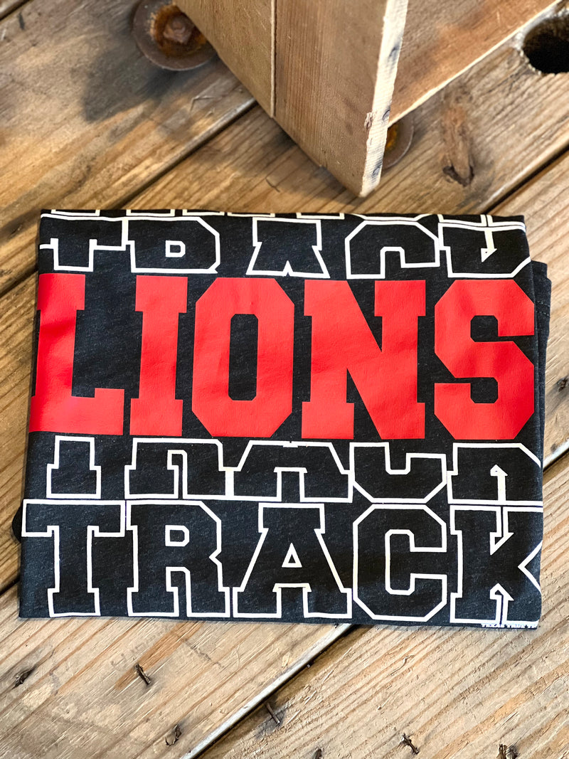 Lions Track Repeat Tee