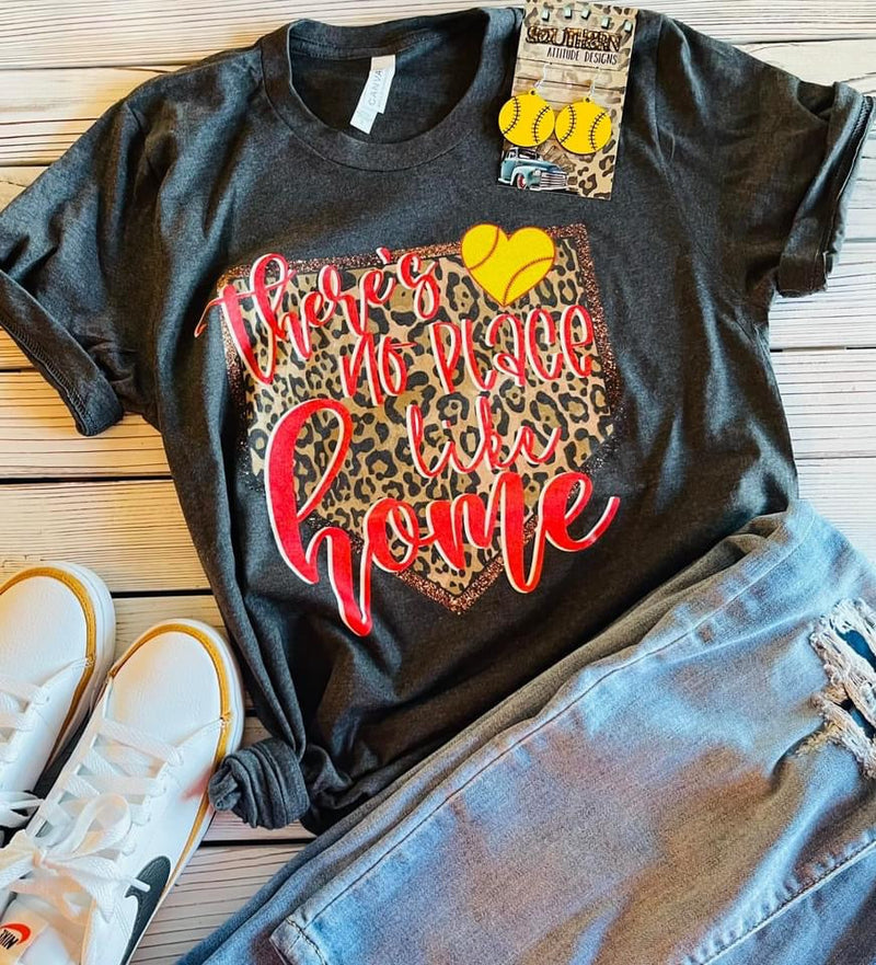 There’s No Place Like Home Softball Tee