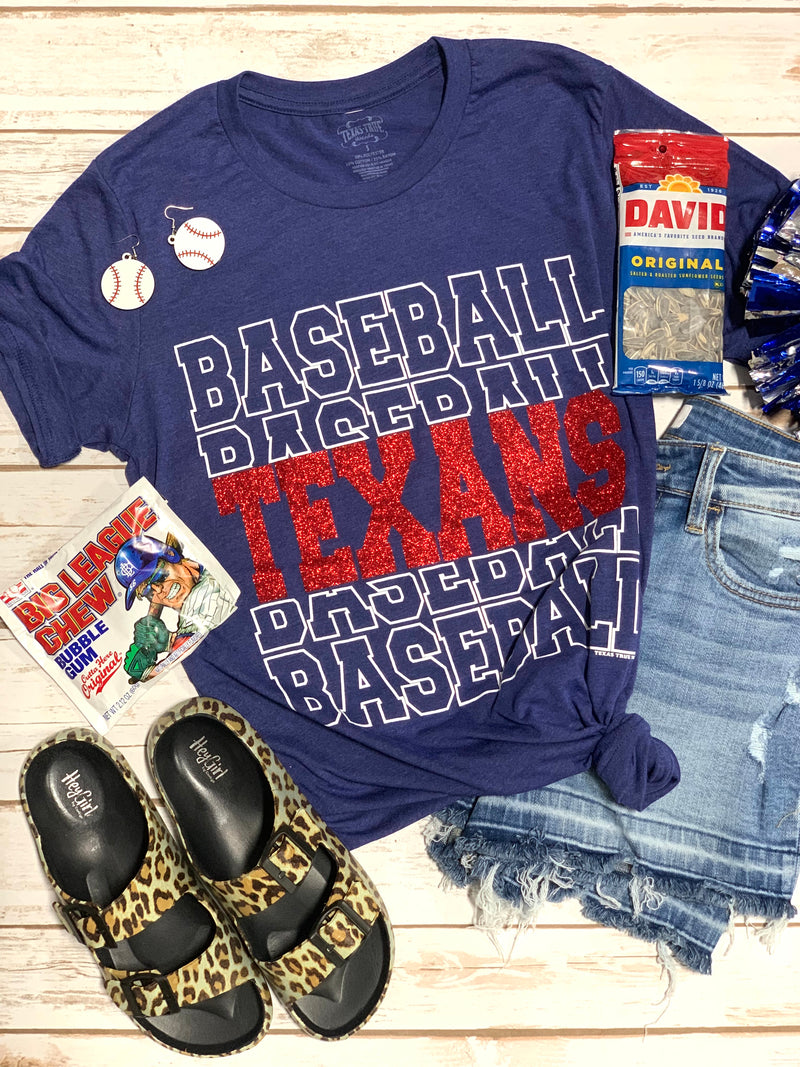 Texans Repeat Baseball Tee