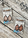 Black & Orange Halloween Miranda Earrings