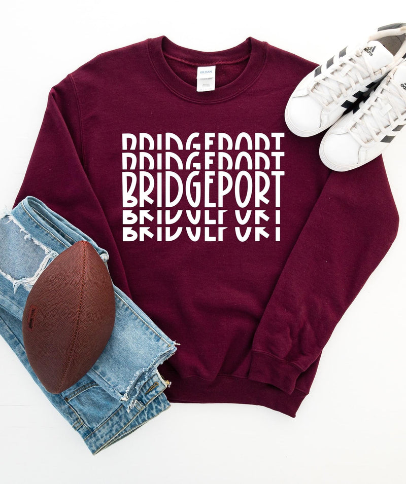Bridgeport Stacked Crew Sweatshirt