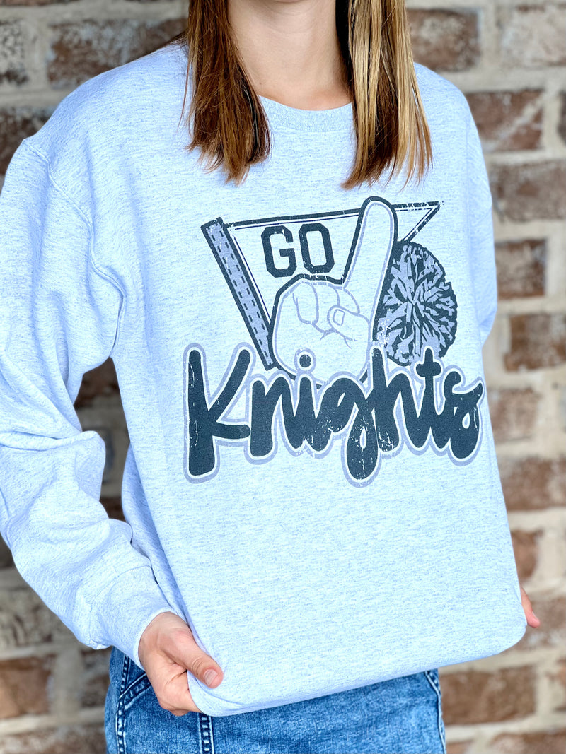 Go Knights Pennant Crew Sweatshirt