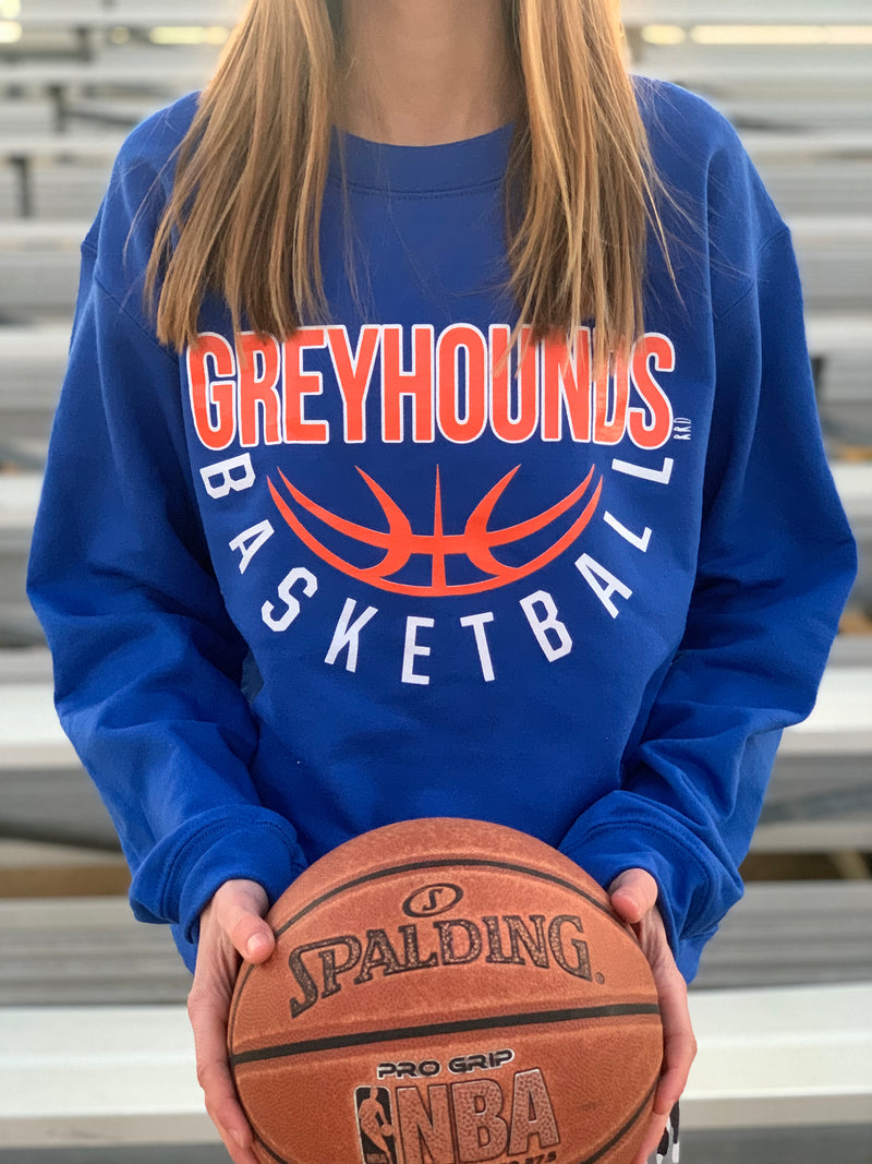 Greyhounds Basketball Crew Sweatshirt