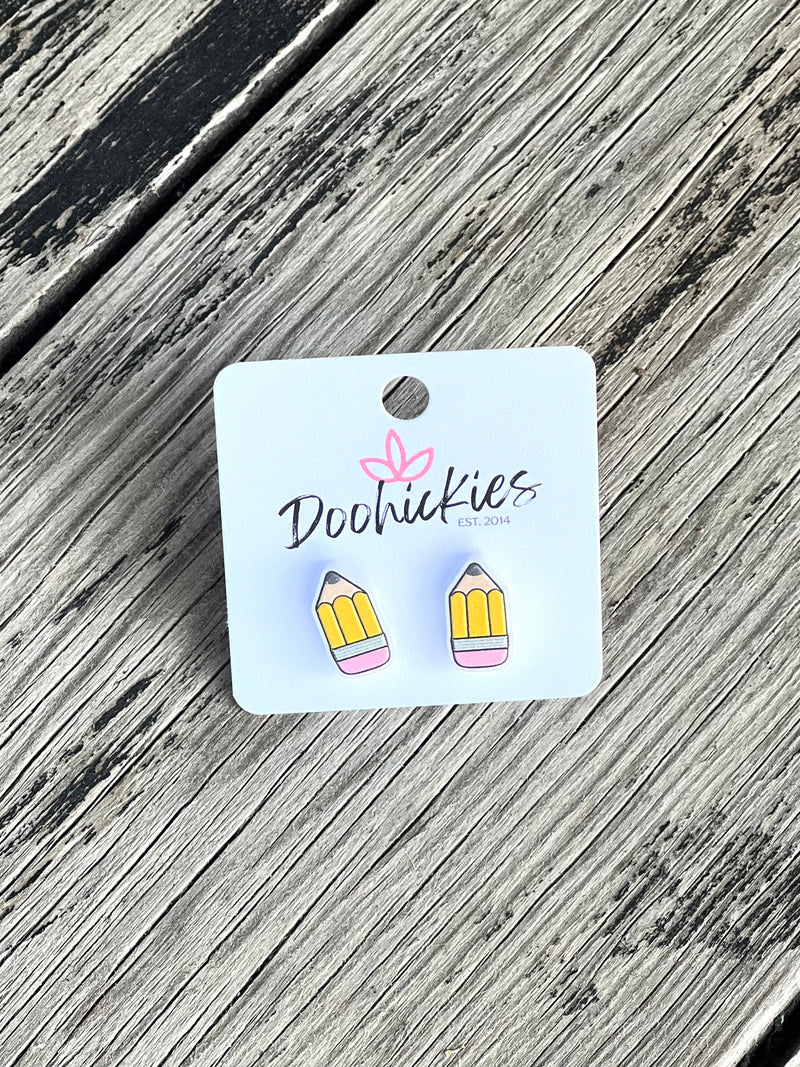 Teacher Appreciation Stud Earrings